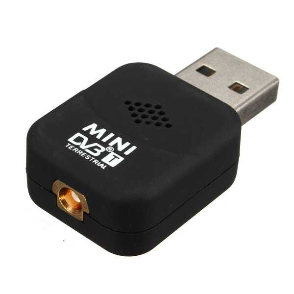Mini DVB-T USB 2.0 TV Digitale HDTV Stick Tuner Recorder Ricevitore con telecomando