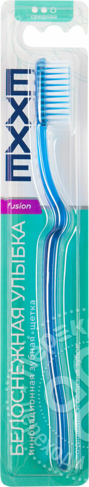 EXXE fusion Toothbrush Medium-hard white smile assorted