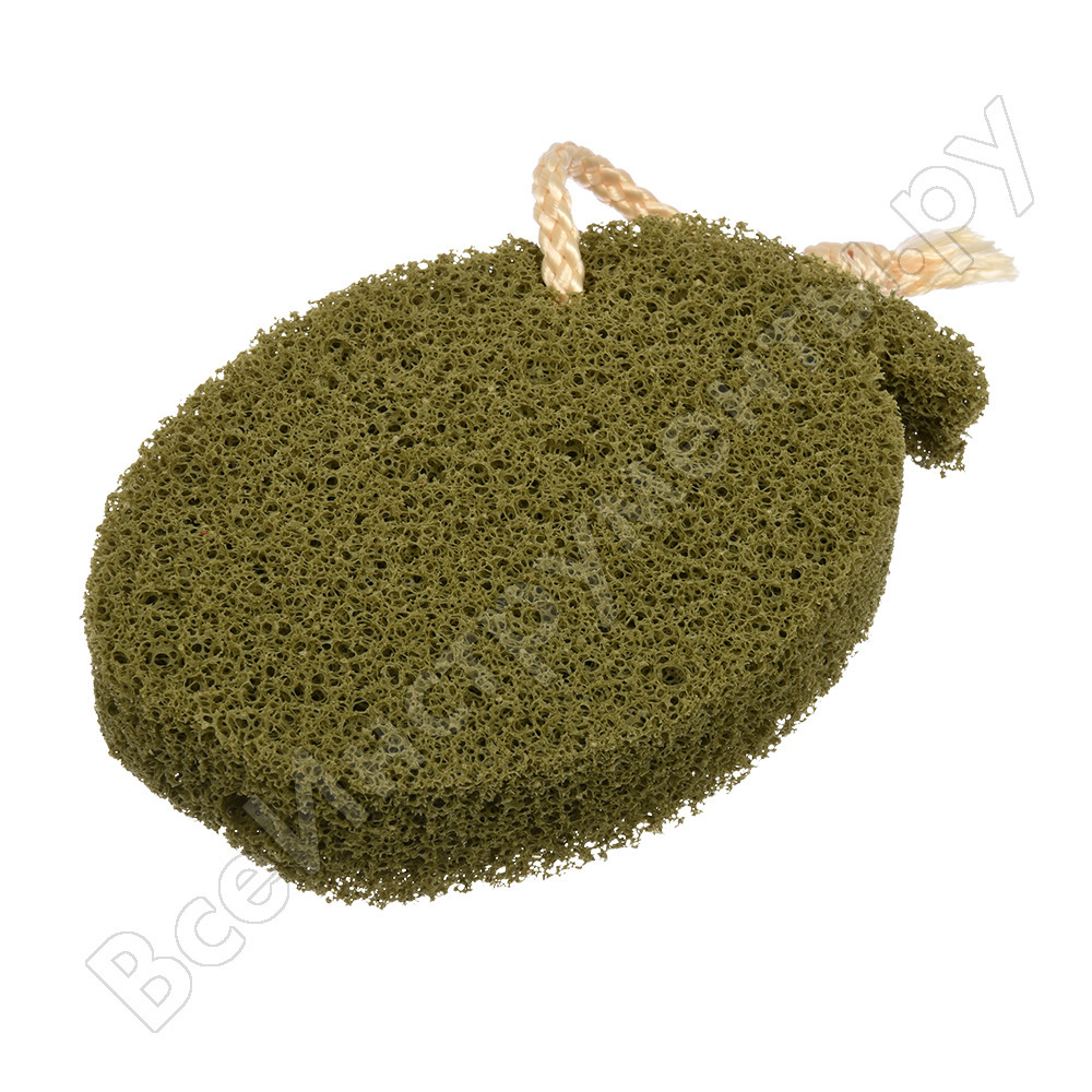 Algae peeling sponge bath stuff 14x10x2 cm 40191