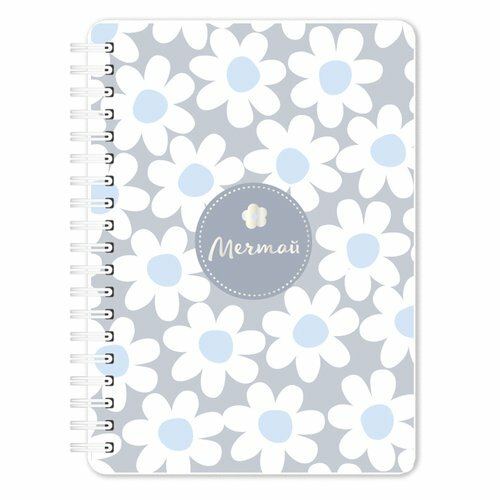 Notepad # and # quot; Dream # and # quot; A6, 80 sheets, checked, gray
