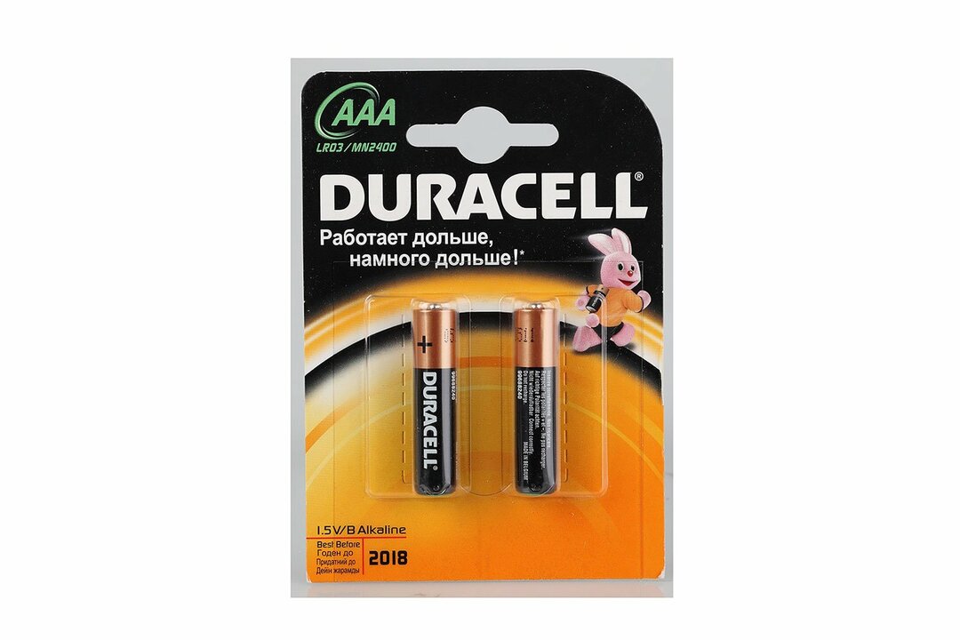 Batteri DURACELL LR 03 / MN 2400-2BL