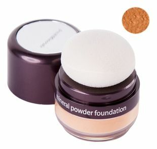 FreshMinerals Mineral Powder Foundation with Puff Mineral Powder Foundation Fresh Look, 6g