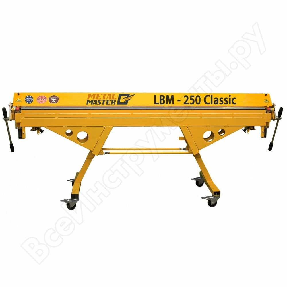 Bending machine 2.65 m metalmaster lbm - 250 classic 17418