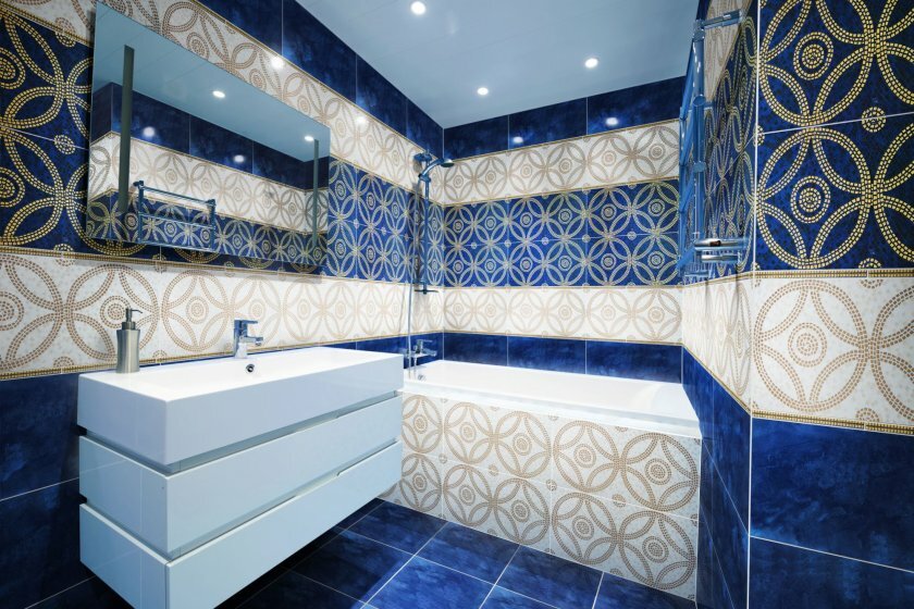 idéias de decoração de azulejos de banheiro