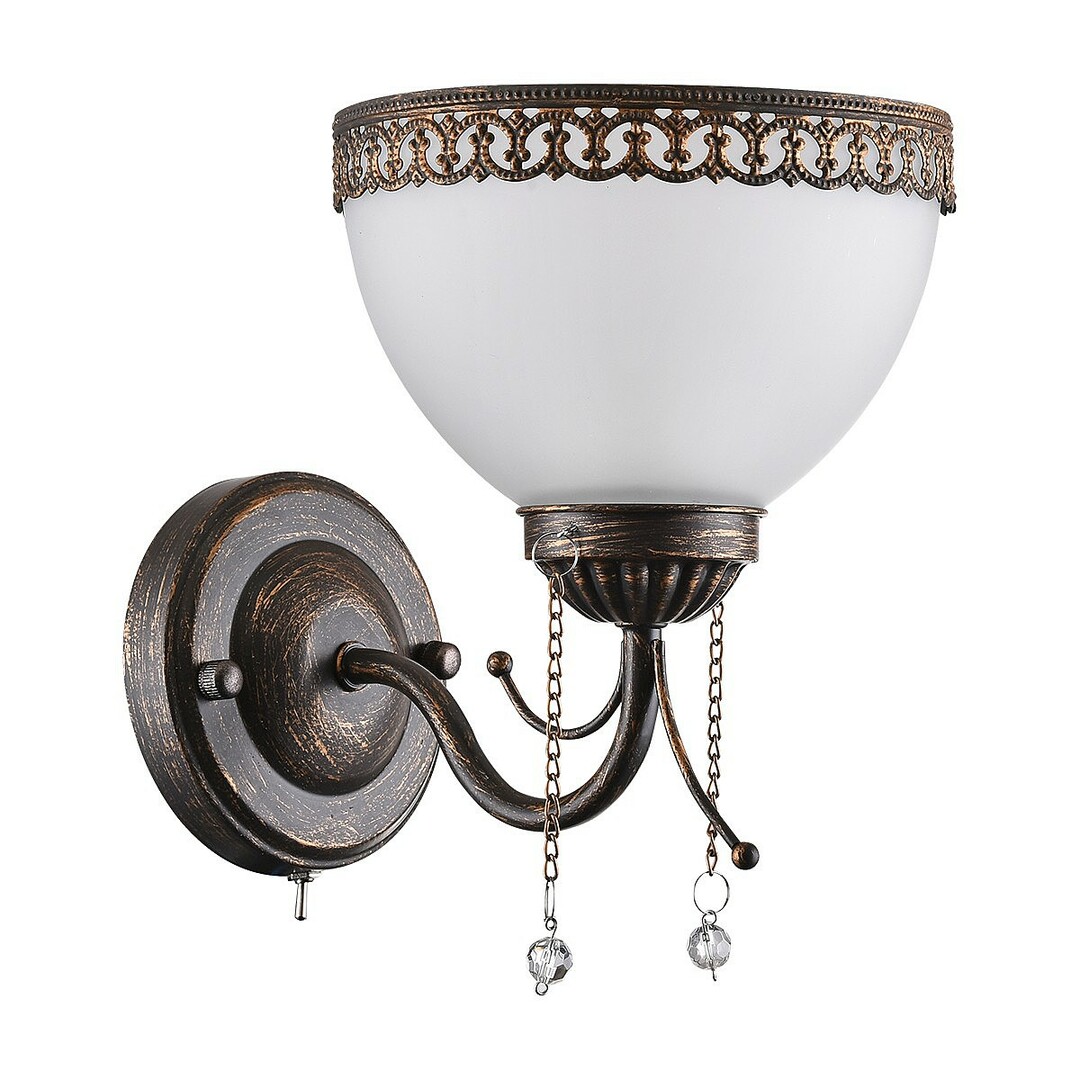 Nástěnná nástěnná lampa Denton 8621aoldbronze: ceny od 3,99 $ nakoupíte levně v internetovém obchodě