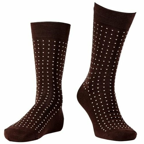 Erkek çorabı # ve # quot; Kek # ve # quot;, 39-42, kahverengi