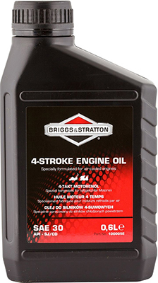 4-taktný motorový olej Briggs # a # Stratton
