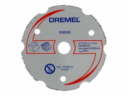 Leikkuupyörä DREMEL -kovametalli DSM20: lle