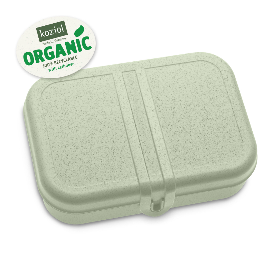 Pudełko śniadaniowe PASCAL L Organic, zielone Koziol 3152668