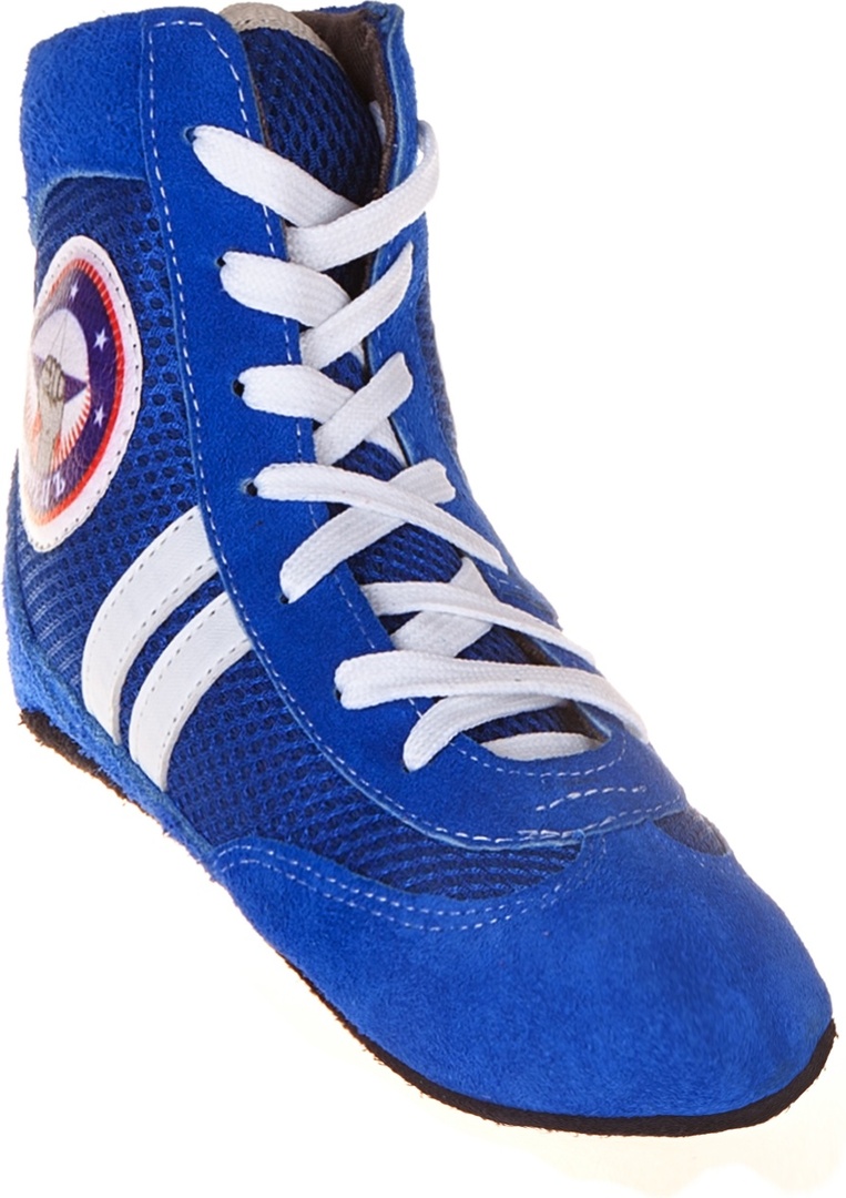 Chaussures de lutte Fighter BSZ-01S, bleu, 38