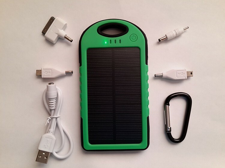 Power Bank can also be powered by the sun