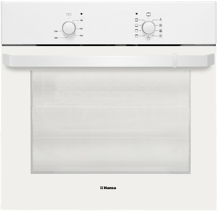 Hansa BOEW68077 - forno bianco per cucina bianca