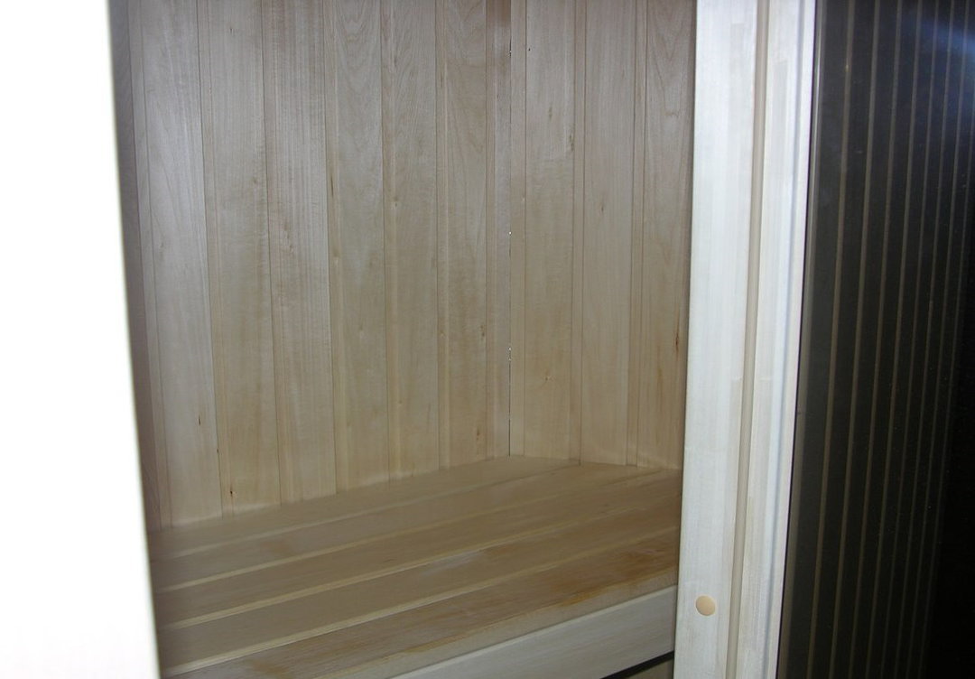 Sauna en el apartamento: baños domésticos y salas de vapor de diferentes tipos en el interior photo