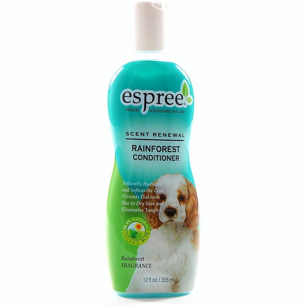 Kisállat kondicionáló Espree kutyáknak, macskák műanyag palackja