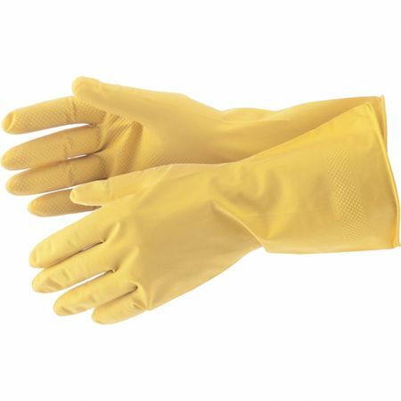 Latex household gloves, L, SIBRTECH, 67878