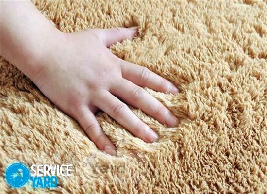 כיצד להסיר שעווה מן השטיח