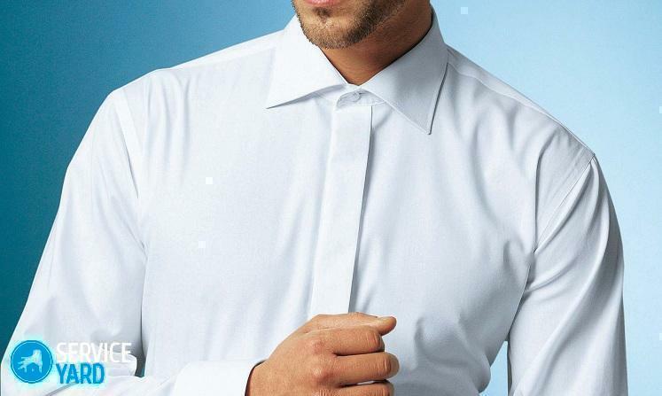 Kako pobeliti belo srajco doma?