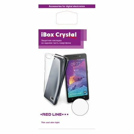Deksel (klipsetui) REDLINE iBox Crystal, til Motorola Moto E4 Plus, gjennomsiktig [ut000014541]