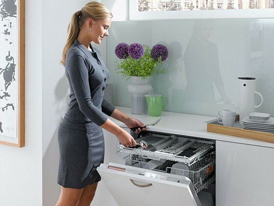 💦Small dishwasher: when there is not enough space in the kitchen