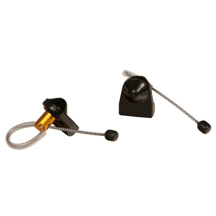 Bottle tag, acoustic magnetic sensor, cable length 180mm, black color
