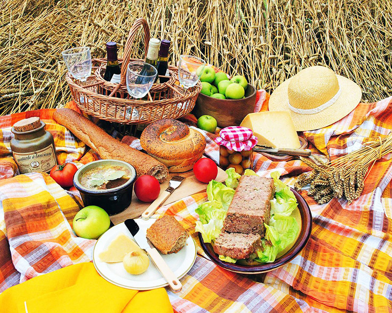 Een geweldig idee is om een ​​vakantie te organiseren zoals een picknick en tijd door te brengen met vrienden in de natuur