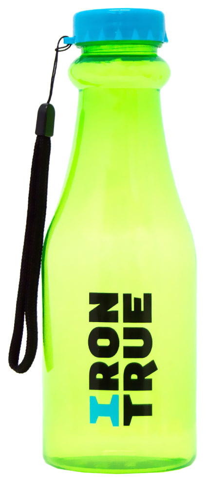 IronTrue botella 1 leva. 550 ml azul, verde