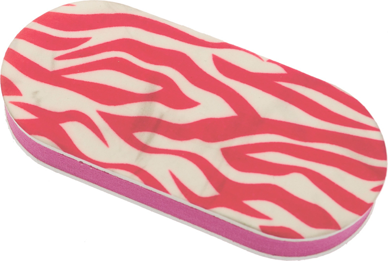 Polishing bar Wildlife, pink tiger, 240/3000 grit 4x1.2x9 cm