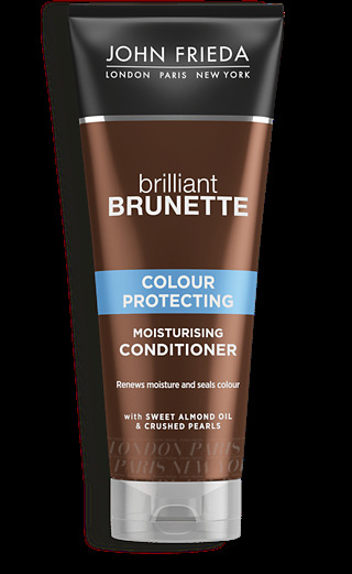 Condicionador de proteção da cor John Frieda Brilliant Brunette, 250 ml