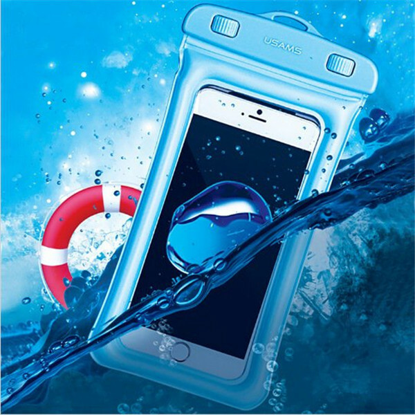 Ūdensnecaurlaidīgs skārienekrāns ar peldošu gaisa spilvenu telefona somā Triecienizturīgs bufera drošības spilvens