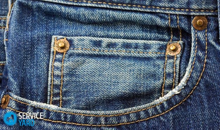 Hvordan male jeans hjemme i blå?
