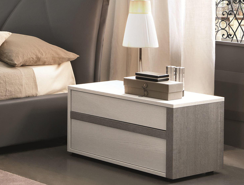 bedside tables for a bedroom made of chipboard