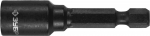 Bit with socket head magnetic for impact screwdrivers BISON PROFESSIONAL 26375-08