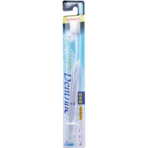 Tandenborstel met reinigingskop en superfijne haren, medium hard, ionisch