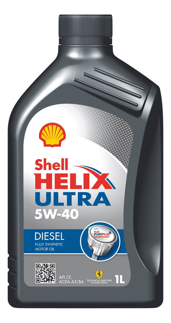שמן מנוע Shell Helix Ultra Diesel 5W-40 1L