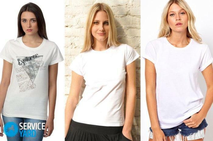 How to whiten white T-shirts at home?