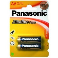 Pile alcaline Panasonic LR6 Alkaline Power 2BP, 2 pièces