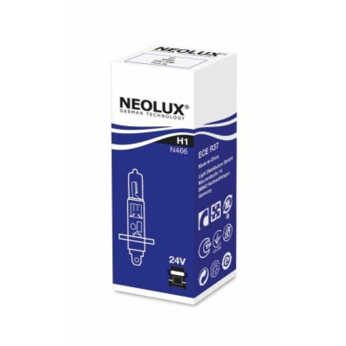 Automotive lamp NEOLUX, H1, 24 V, 70 W, N466