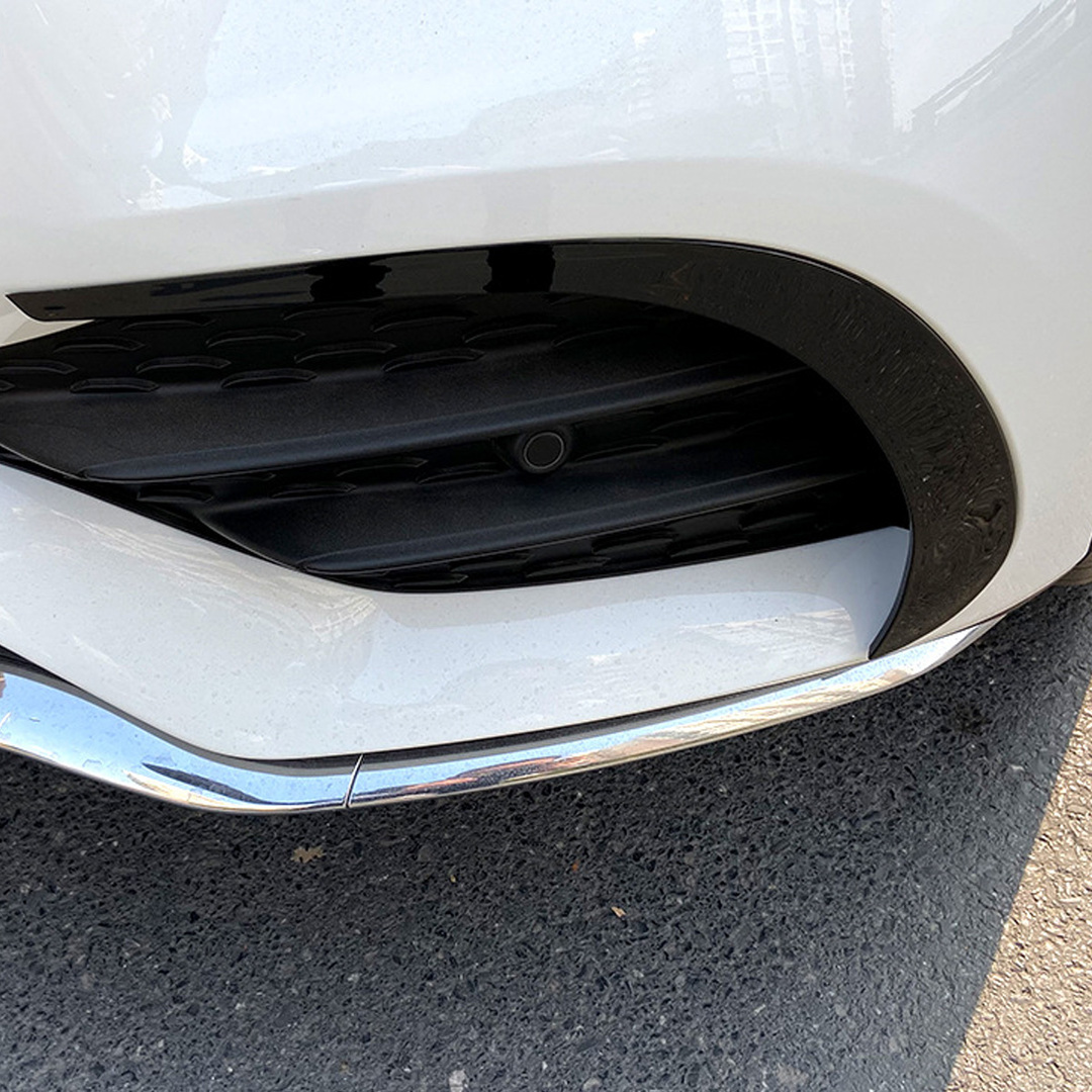 Rozdzielacz przedniego zderzaka samochodu Spoiler skrzydło boczne dekoracyjne osłony paski w paski do Mercedes Benz GLC klasa GLC260 GLC300 AMG 2020 AMG