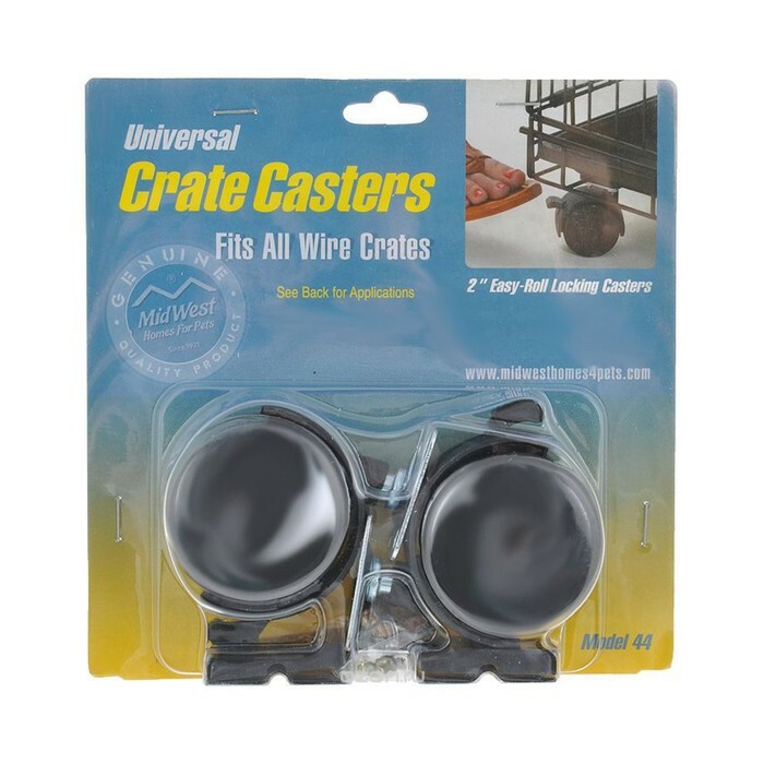 Rattad puuridele Midwest Universal Crate Caster universal, 2 tk