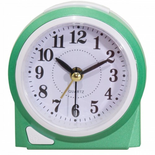 Alarm clock VT Round alarm clock table green 4501055 4501055