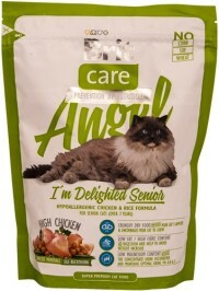 Brit Care Angel Delighted Senior alimento secco per gatti anziani, 400 g