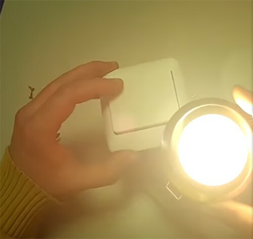 En lyspære, eller hvordan du kobler en nøkkelbryter til et stasjonært lys