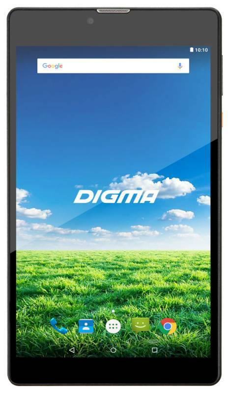 Digma Plane 7700T 4G SC9832 Tablet Preto