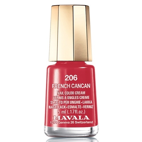 Vernis à ongles rouge MAVALA NAIL COLOR CREAM 206 FRENCH CANCAN