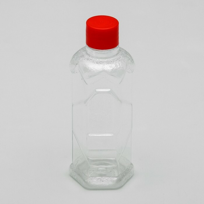 Botella d / almacenaje 100ml 11.7 * 4 * 4cm tapetes transparentes MIX