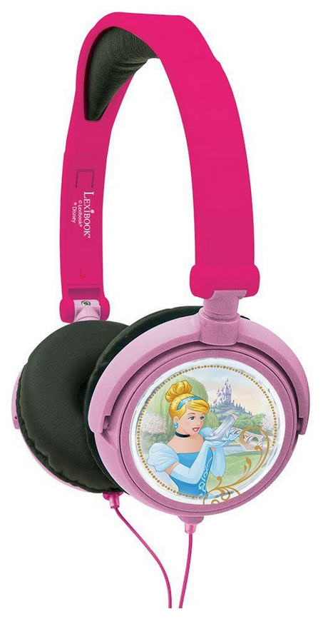 Sluchátka Lexibook Disney Princess růžová