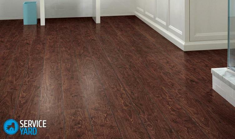 Is it possible to lay a laminate on a warm water floor?