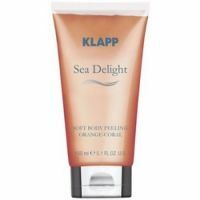 Klapp Sea Delight - Peeling corpo al corallo arancione, 150 ml