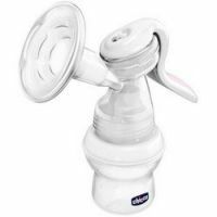 Chicco Natural Feeling - Handmilchpumpe mit Flasche