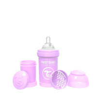 Twistshake Anti-Colic Feeding Bottle Pastel Purple 180 ml